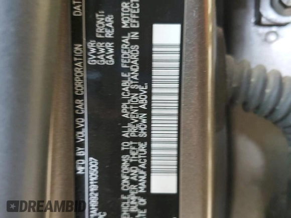 2009 Volvo S80 I6 Turbo с VIN YV1AH992191105007, выставлен на аукционе Copart как лот 58721735 с пробегом 109 057 миль миль и На запчасти • Non repairable. История ставок и продаж доступна на DreamBid. Изображение 12.