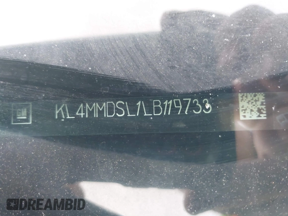 2020 Buick Encore GX Select z VIN KL4MMDSL1LB119733, wystawiony jako IAAI lot #41602514 z przebiegiem Nie podano mil oraz . Historia ofert i sprzedaży dostępna na DreamBid. Obrazek 9.
