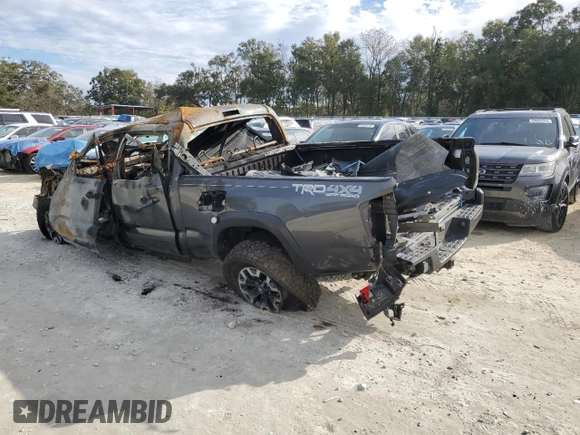 2020 Toyota Tacoma SR5 with VIN 3TMDZ5BN0LM081967, listed as a Copart auction lot 87864925 with Not provided miles and Non repairable. Bid and sale history available at DreamBid. Image 2.