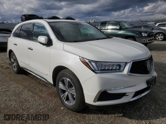 2019 Acura MDX with VIN 5J8YD4H39KL018108, listed as a Copart auction lot 46162605 with 76,322 mi miles and Salvage title. Bid and sale history available at DreamBid. Image 4.