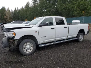 2022 Ram 2500 Tradesman z VIN 3C6UR5HL0NG291788, wystawiony jako Copart lot #79867384 z przebiegiem 36 747 mil mil oraz Szkoda całkowita • Salvage title. Historia ofert i sprzedaży dostępna na DreamBid. Obrazek 1.