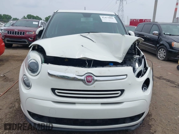 2014 FIAT 500L Easy with VIN ZFBCFABH8EZ002444, listed as a IAAI auction lot 42471881 with 134,266 mi miles and . Bid and sale history available at DreamBid. Image 12.