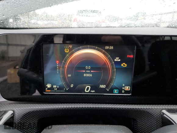 2020 Mercedes-Benz A 220 with VIN W1K3G4EB0LW047661, listed as a Copart auction lot 65641394 with 80,806 mi miles and Salvage Title. Bid and sale history available at DreamBid. Image 9.