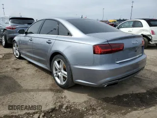 2016 Audi A6 2.0T Premium Plus with VIN WAUGFAFC5GN184589, listed as a Copart auction lot 45788553 with 84,507 mi miles. Bid and sale history available at carsss.com. Image 2.