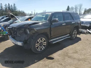 2018 Toyota 4Runner SR5 z VIN JTEBU5JR9J5591436, wystawiony jako Copart lot #54394455 z przebiegiem 54 847 mil mil oraz Czysty tytuł • Clean title. Historia ofert i sprzedaży dostępna na DreamBid. Obrazek 1.