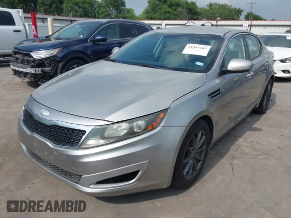 2013 Kia Optima LX with VIN 5XXGM4A78DG193461, listed as a IAAI auction lot 41947163 with 133,070 mi miles. Bid and sale history available at carsss.com. Image 18.