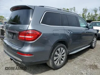 2017 Mercedes-Benz GLS with VIN 4JGDF6EE3HA825796, listed as a Copart auction lot 50591623 with 169,004 mi miles. Bid and sale history available at carsss.com. Image 3.