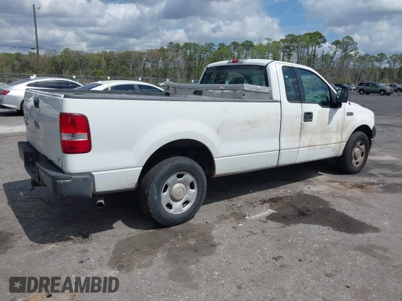 2005 Ford F-150 XL with VIN 1FTRF12265NB92660, listed as a IAAI auction lot 41854609 with 188,791 mi miles. Bid and sale history available at carsss.com. Image 4.