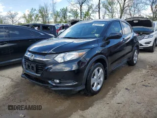 2016 Honda HR-V EX-L w/Navi with VIN 3CZRU6H7XGM730421, listed as a Copart auction lot 50185644 with 100,393 mi miles and Salvage Title. Bid and sale history available at carsss.com. Image 1.