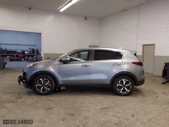 2021 Kia Sportage LX with VIN KNDPM3AC9M7864071, listed as a IAAI auction lot 41595937 with 57,439 mi miles. Bid and sale history available at carsss.com. Image 14.