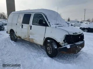 2008 GMC Savana Cargo Van with VIN 1GTGG25C781183640, listed as a Copart auction lot 89340295 with 248,598 mi miles and Clean Title. Bid and sale history available at carsss.com. Image 4.