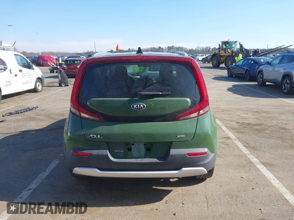 2020 Kia Soul LX with VIN KNDJ23AU2L7045440, listed as a IAAI auction lot 41649565 with 104,930 mi miles. Bid and sale history available at carsss.com. Image 16.