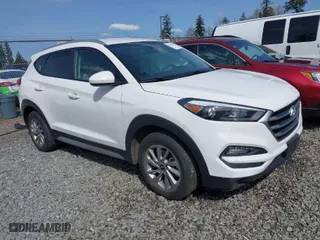 2018 Hyundai Tucson SEL with VIN KM8J3CA4XJU771344, listed as a IAAI auction lot 41987594 with 55,752 mi miles. Bid and sale history available at carsss.com. Image 1.
