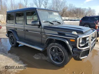 2015 Mercedes-Benz G-Class G 63 AMG with VIN WDCYC7DFXFX237297, listed as a Copart auction lot 46496835 with 114,346 mi miles and Clean Title. Bid and sale history available at carsss.com. Image 4.