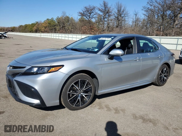 2021 Toyota Camry SE Nightshade with VIN 4T1G11AK5MU465451, listed as a Copart auction lot 48174715 with 72,519 mi miles and Salvage Title. Bid and sale history available at carsss.com. Image 1.
