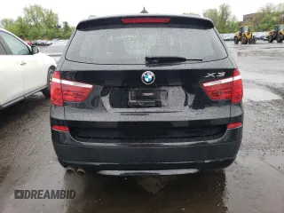 2011 BMW X3 28i with VIN 5UXWX5C58BL712640, listed as a Copart auction lot 55099015 with 72,256 mi miles and Salvage Title. Bid and sale history available at DreamBid. Image 6.
