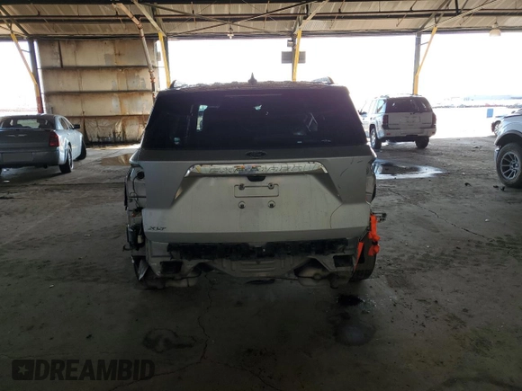 2023 Ford Explorer XLT with VIN 1FMSK7DH7PGA86447, listed as a Copart auction lot 49161765 with 49,840 mi miles and Salvage Title. Bid and sale history available at carsss.com. Image 6.