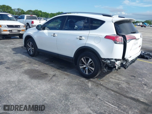 2018 Toyota RAV4 XLE with VIN JTMWFREV4JJ753365, listed as a IAAI auction lot 42550177 with 42,607 mi miles and . Bid and sale history available at DreamBid. Image 3.