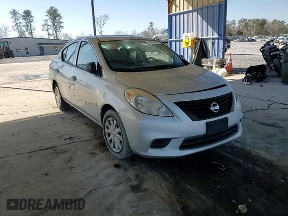 2012 Nissan Versa S with VIN 3N1CN7AP0CL912737, listed as a Copart auction lot 43459245 with 108,262 mi miles and Salvage Title. Bid and sale history available at carsss.com. Image 10.