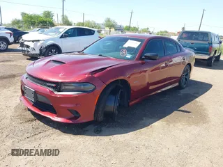 2019 Dodge Charger R/T with VIN 2C3CDXCT0KH562175, listed as a IAAI auction lot 41967216 with 73,757 mi miles and . Bid and sale history available at carsss.com. Image 2.