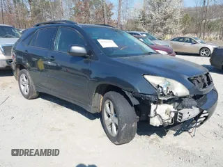 2007 Lexus RX 350 with VIN JTJGK31U970008164, listed as a IAAI auction lot 41768139 with 333,215 mi miles and . Bid and sale history available at carsss.com. Image 1.