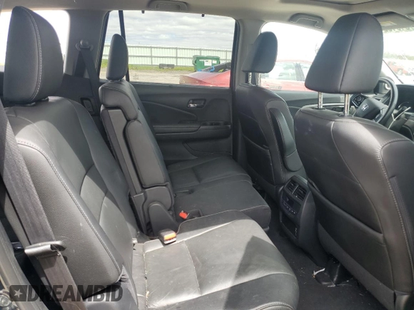 2021 Honda Pilot EX-L with VIN 5FNYF6H52MB100595, listed as a Copart auction lot 54910245 with 48,256 mi miles and Salvage Title. Bid and sale history available at DreamBid. Image 11.