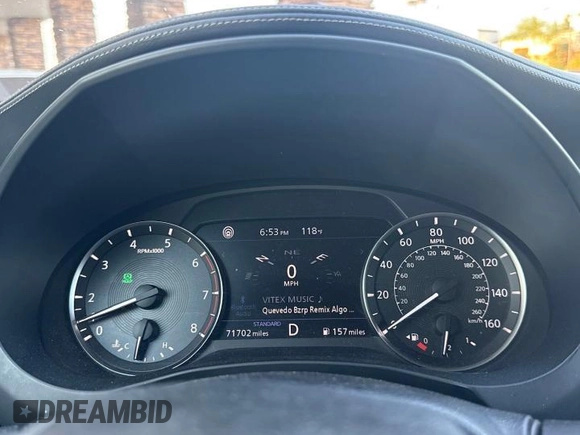 2019 Infiniti QX50 Luxe with VIN 3PCAJ5M32KF106005, listed as a Copart auction lot 64255435 with 71,702 mi miles and Salvage title. Bid and sale history available at DreamBid. Image 8.
