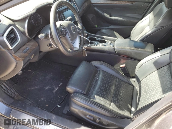 2017 Nissan Maxima SV with VIN 1N4AA6AP8HC429032, listed as a Copart auction lot 46341095 with 0 mi miles and Salvage Title. Bid and sale history available at carsss.com. Image 7.