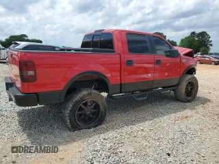 2005 Ford F-150 XLT with VIN 1FTPW14575KF11550, listed as a Copart auction lot 57697255 with Not provided miles and Salvage title. Bid and sale history available at DreamBid. Image 3.