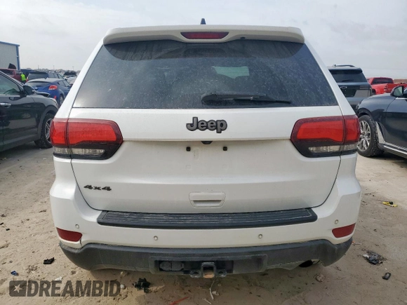 2017 Jeep Grand Cherokee Laredo z VIN 1C4RJFAG9HC620326, wystawiony jako Copart lot #57279455 z przebiegiem 169 750 mil mil oraz Szkoda całkowita • Salvage title. Historia ofert i sprzedaży dostępna na DreamBid. Obrazek 6.