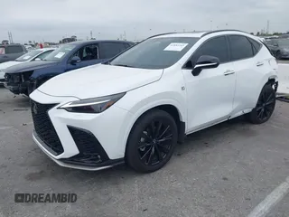 2025 Lexus NX with VIN 2T2KGCEZ4SC064091, listed as a IAAI auction lot 41882269 with 4,920 mi miles. Bid and sale history available at carsss.com. Image 18.