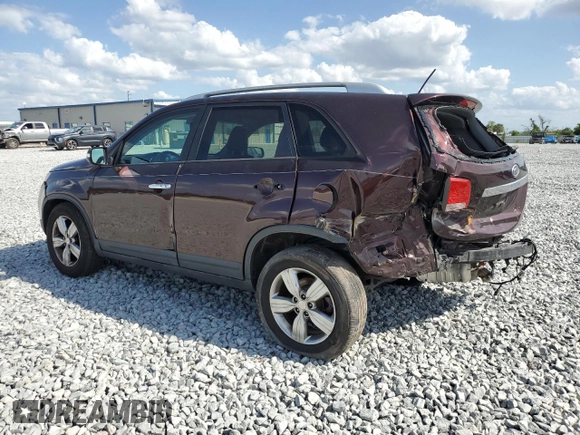 2012 Kia Sorento EX с VIN 5XYKU3A69CG248327, выставлен на аукционе Copart как лот 52068555 с пробегом 197 536 миль миль и Списание • Salvage title. История ставок и продаж доступна на DreamBid. Изображение 2.
