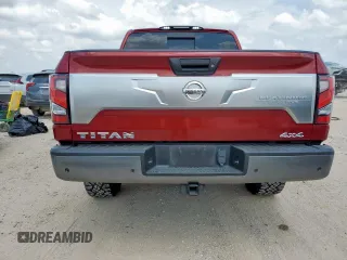 2020 Nissan Titan SL с VIN 1N6AA1ED5LN502137, выставлен на аукционе Copart как лот 59094945 с пробегом 42 241 миль миль и Списание • Salvage title. История ставок и продаж доступна на DreamBid. Изображение 6.