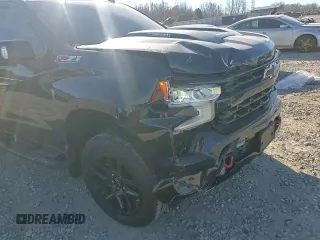 2023 Chevrolet Silverado 1500 LT Trail Boss with VIN 3GCUDFE84PG273892, listed as a Copart auction lot 46909745 with 59,466 mi miles and Salvage Title. Bid and sale history available at DreamBid. Image 11.