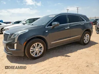 2020 Cadillac XT5 Luxury FWD with VIN 1GYKNAR47LZ173823, listed as a Copart auction lot 56770025 with 74,192 mi miles and Salvage title. Bid and sale history available at DreamBid. Image 1.