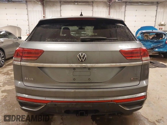 2020 Volkswagen Atlas SE with VIN 1V26E2CA9LC230374, listed as a IAAI auction lot 41336609 with 52,500 mi miles and . Bid and sale history available at DreamBid. Image 16.