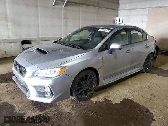 2021 Subaru WRX Premium with VIN JF1VA1C67M9806191, listed as a Copart auction lot 50353145 with 89,640 mi miles and Clean Title. Bid and sale history available at carsss.com. Image 1.