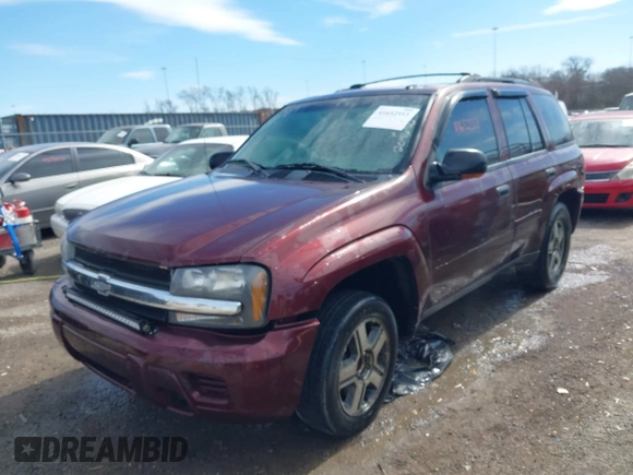 2006 Chevrolet TrailBlazer LT with VIN 1GNES13M462204650, listed as a IAAI auction lot 41652553 with 189,594 mi miles. Bid and sale history available at carsss.com. Image 2.