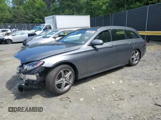 2017 Mercedes-Benz E 400 Luxury with VIN WDDZH6GB4HA202488, listed as a Copart auction lot 57050545 with 66,121 mi miles and Salvage title. Bid and sale history available at DreamBid. Image 1.