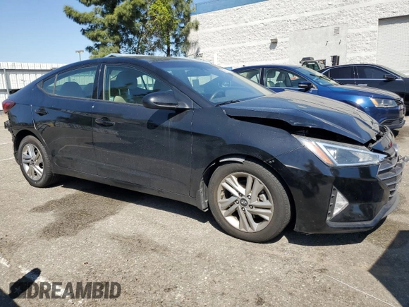 2020 Hyundai Elantra SEL with VIN 5NPD84LF8LH537269, listed as a Copart auction lot 52636195 with 89,798 mi miles and Salvage Title. Bid and sale history available at DreamBid. Image 4.