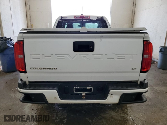 2021 Chevrolet Colorado 2WD LT with VIN 1GCHSCEA9M1238526, listed as a Copart auction lot 60632835 with 96,140 mi miles and Clean title. Bid and sale history available at DreamBid. Image 6.