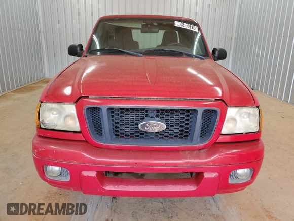 2004 Ford Ranger XL with VIN 1FTYR14U54PB45303, listed as a Copart auction lot 60680675 with 128,288 mi miles and Clean title. Bid and sale history available at DreamBid. Image 5.
