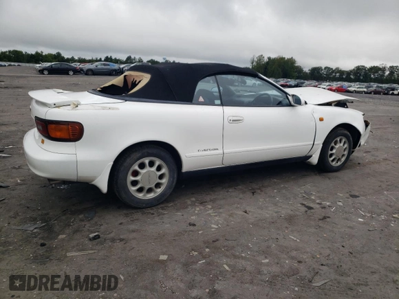 1992 Toyota Celica with VIN ST1830048648, listed as a Copart auction lot 69418964 with 72,082 mi miles and Salvage title. Bid and sale history available at DreamBid. Image 3.