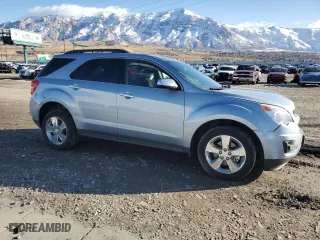2014 Chevrolet Equinox LT with VIN 2GNFLFE31E6236055, listed as a Copart auction lot 46854695 with 57,190 mi miles and Salvage Title. Bid and sale history available at carsss.com. Image 4.