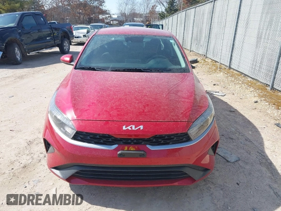 2022 Kia Forte LXS with VIN 3KPF24AD9NE464402, listed as a IAAI auction lot 41797175 with 20,604 mi miles. Bid and sale history available at carsss.com. Image 13.
