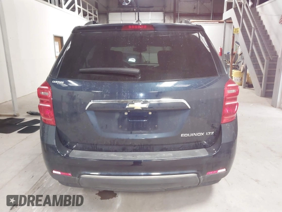 2016 Chevrolet Equinox LTZ with VIN 2GNALDEK9G1109267, listed as a IAAI auction lot 40998084 with 89,384 mi miles. Bid and sale history available at carsss.com. Image 17.