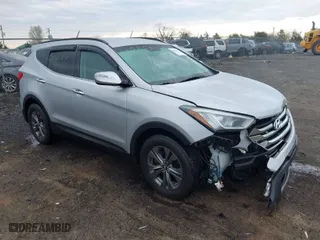 2013 Hyundai Santa Fe Sport with VIN 5XYZUDLB8DG078350, listed as a IAAI auction lot 41888307 with 130,811 mi miles. Bid and sale history available at carsss.com. Image 1.