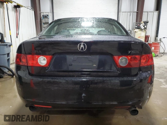 2004 Acura TSX with VIN JH4CL96854C015182, listed as a Copart auction lot 52931265 with 203,833 mi miles and Clean Title. Bid and sale history available at carsss.com. Image 6.