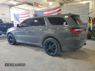 2020 Dodge Durango R/T with VIN 1C4SDJCT8LC283842, listed as a Copart auction lot 46601335 with 124,587 mi miles and Salvage title. Bid and sale history available at DreamBid. Image 2.