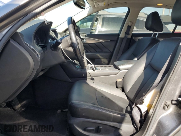 2017 Infiniti Q50 Premium with VIN JN1EV7AP3HM735316, listed as a Copart auction lot 58159225 with 80,793 mi miles and Salvage title. Bid and sale history available at DreamBid. Image 7.
